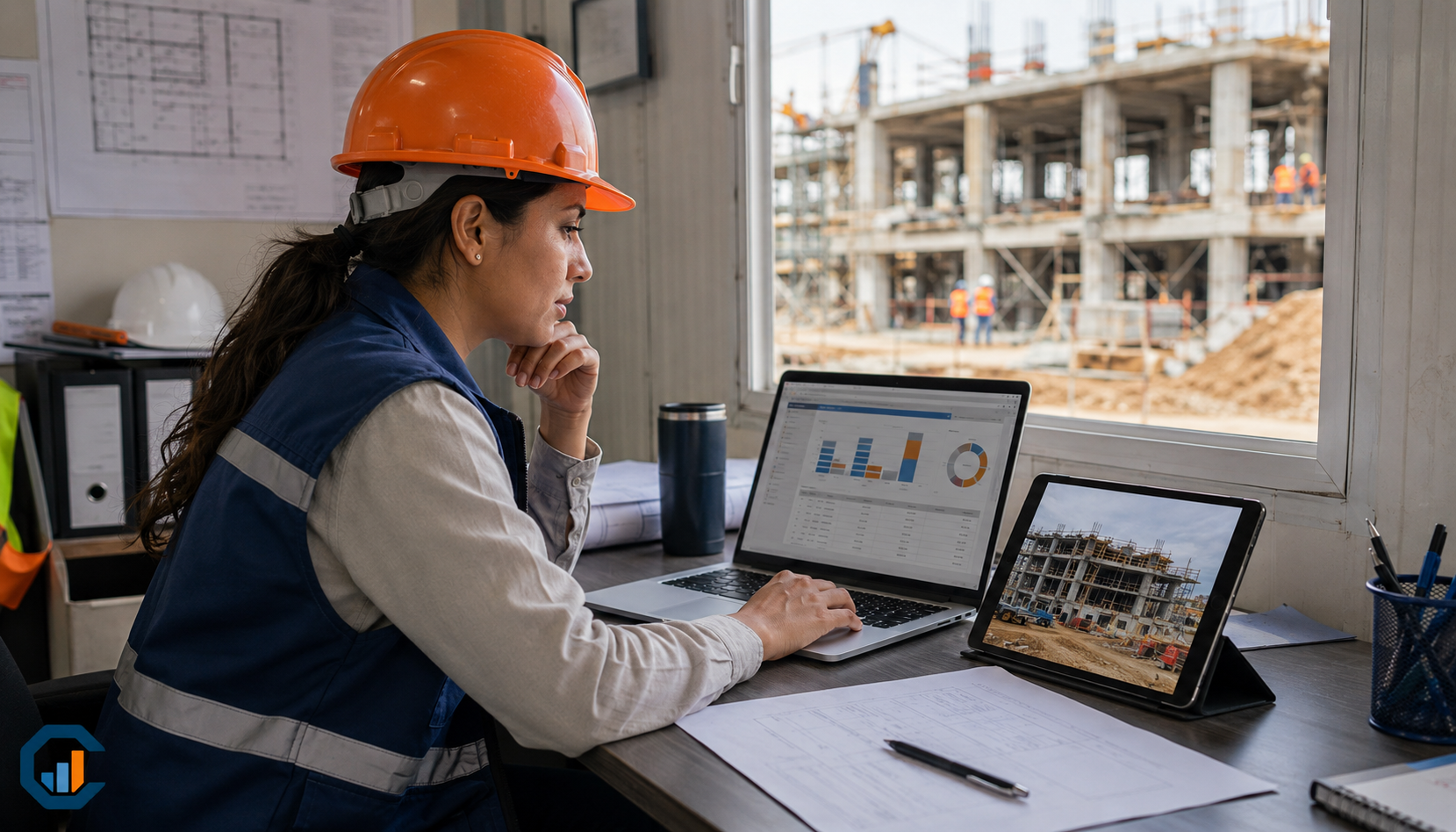 Control de costos de construcción en oficina de campo con análisis semanal